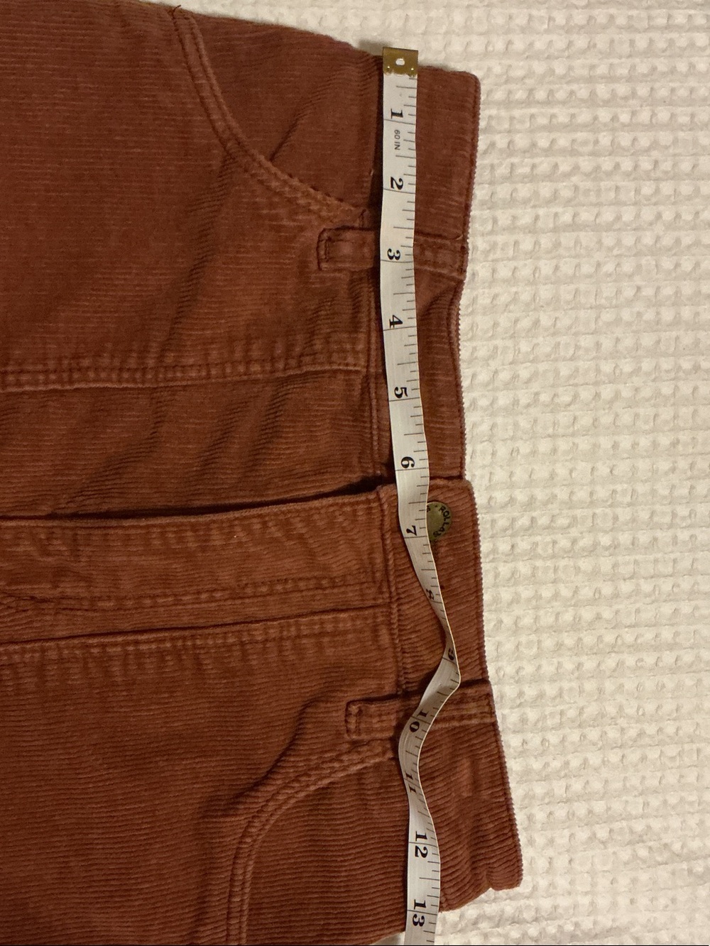 ROLLA'S High-Rise Flare Jeans in Chestnut - Picture 10 of 13